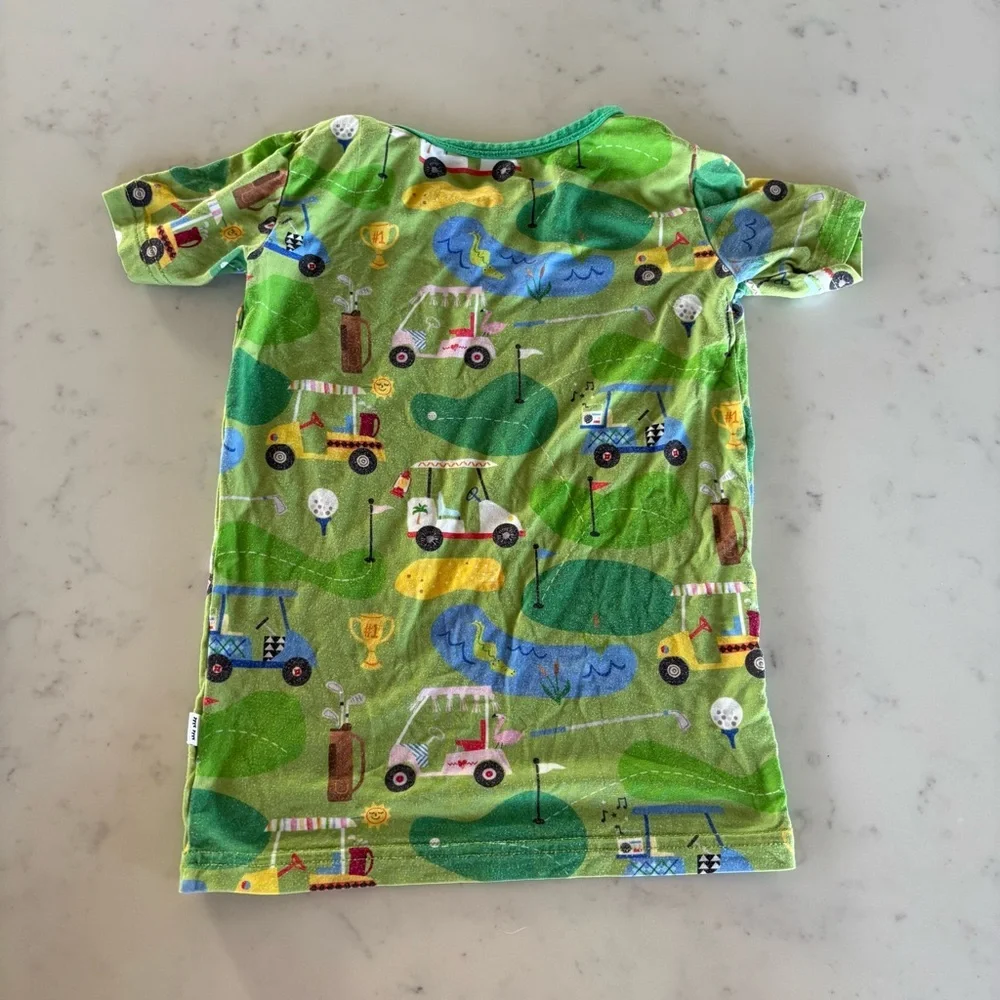 Little Sleepies Golfing Pajama Top Size‎ 2T